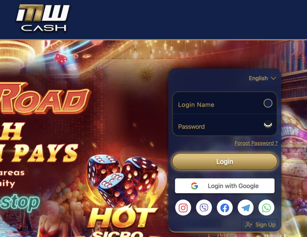 MWCASH LOGIN